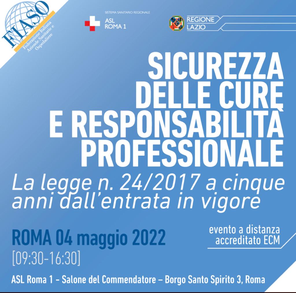 Sicurezza delle cure e responsabilità professionale. La legge n.24/2017 a cinque anni dall'entrata in vigore