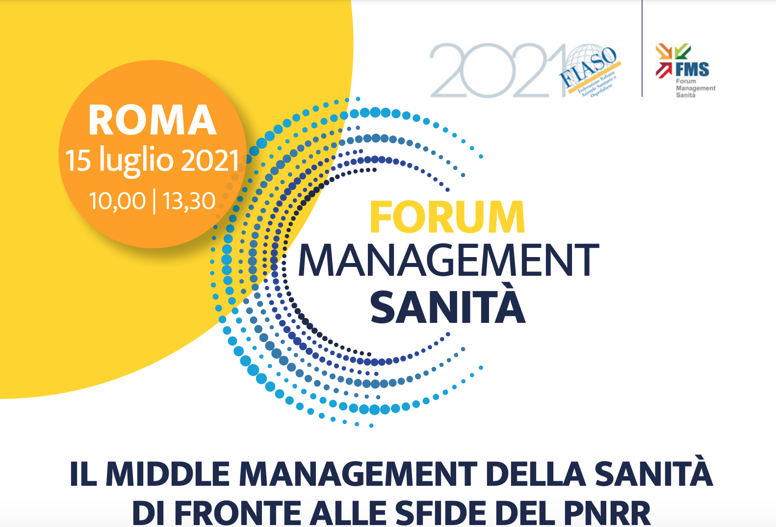 Forum Management in Sanità